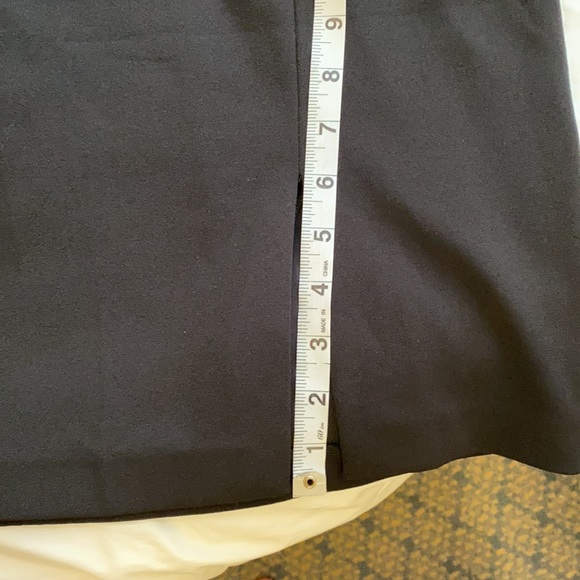 Calvin Klein racerback knee-length black dress - Picture 8 of 10